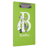 Dr. Seuss ABC: Letter B - White | Jouw namen toevo Klembord (Rechts)