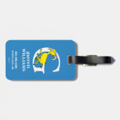 Dr. Seuss ABC: Letter G - White | Jouw namen toevo Bagagelabel (Achterkant horizontaal)