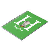 Dr. Seuss ABC: Letter H - White | Jouw namen toevo Notitieboek (Linkerzijde)