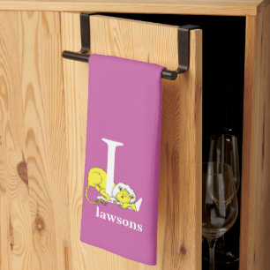 Dr. Seuss ABC: Letter L - White   Jouw namen toevo Theedoek