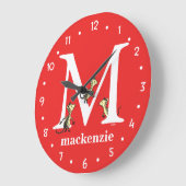 Dr. Seuss ABC: Letter M - White | Jouw namen toevo Grote Klok (Hoek)