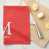 Dr. Seuss ABC: Letter M - White | Jouw namen toevo Theedoek (Quarter Fold)