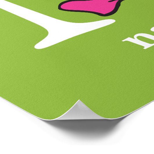 Dr. Seuss ABC: Letter N - White | Jouw namen toevo Poster (Hoek)