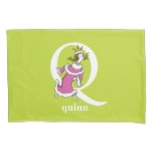 Dr. Seuss ABC: Letter Q - White | Jouw namen toevo Kussensloop (Voorkant)