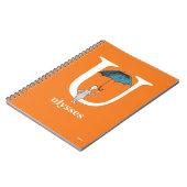 Dr. Seuss ABC: Letter U - White | Jouw namen toevo Notitieboek (Linkerzijde)