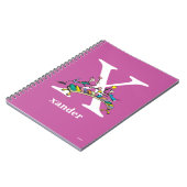 Dr. Seuss ABC: Letter X - White | Jouw namen toevo Notitieboek (Linkerzijde)