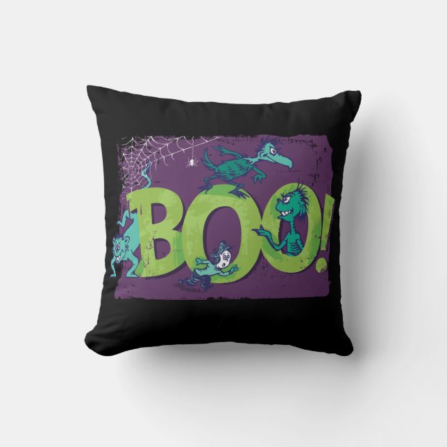 Dr. Seuss | BOE! Halloween Graphic Kussen (Voorkant)