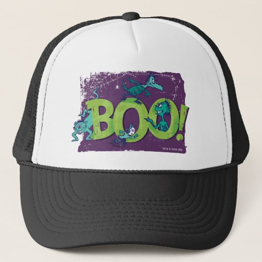 Dr. Seuss | BOE! Halloween Graphic Trucker Pet (Voorkant)