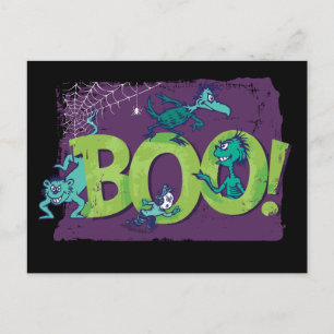Dr. Seuss BOO! Halloween Grafiek Briefkaart