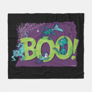Dr. Seuss BOO! Halloween Grafisch Fleece Deken