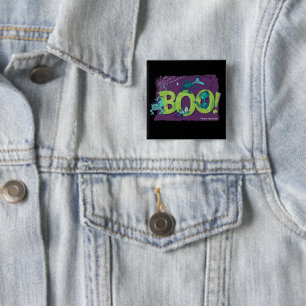 Dr. Seuss BOO! Halloween Grafisch Vierkante Button 5,1 Cm