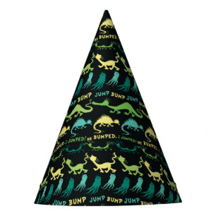 Dr. Seuss   "Bump Jump" Halloween Patroon Feesthoedjes
