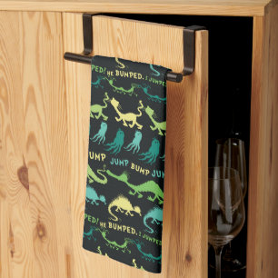 Dr. Seuss "Bump Jump" Halloween Patroon Theedoek