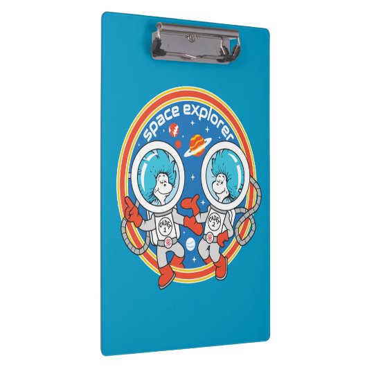 Dr. Seuss | Cadet Een Cadet Twee Ruimteverkenner Klembord (Rechts)