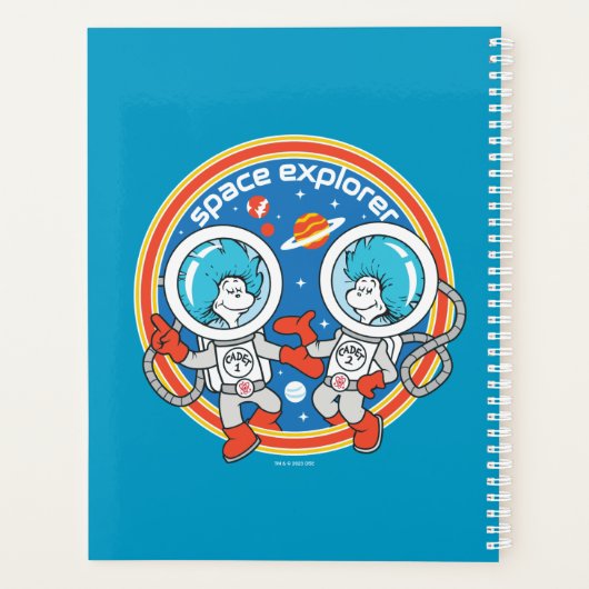 Dr. Seuss | Cadet Een Cadet Twee Ruimteverkenner Planner (Achterkant)