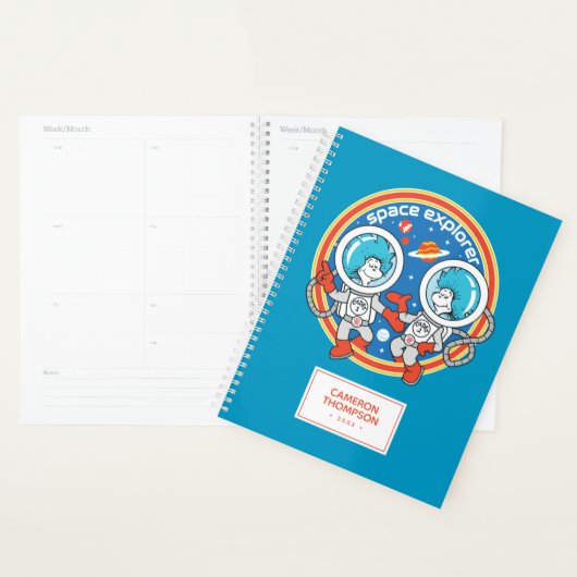 Dr. Seuss | Cadet Een Cadet Twee Ruimteverkenner Planner (Display)
