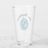 Dr. Seuss | Cat in het Pet Custom Name Glas (Achterkant)