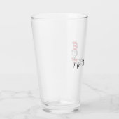 Dr. Seuss | Cat in het Pet Icon Aangepaste naam Glas (Rechts)