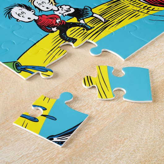 Dr. Seuss Cat in het Pet Scene Legpuzzel (Zijkant)