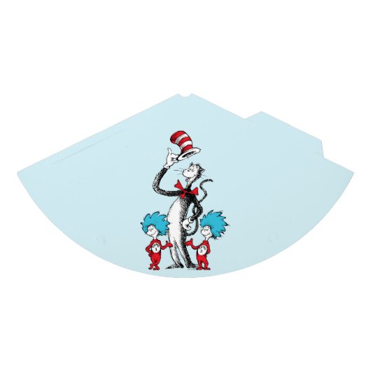 Dr. Seuss | Cat in het Pet, Thing One & Thing Two Feesthoedjes (Voorkant)