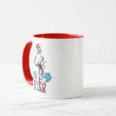 Dr. Seuss | Cat in het Pet, Thing One & Thing Two Mok (Voorkant links)