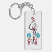 Dr. Seuss | Cat in het Pet, Thing One & Thing Two Sleutelhanger (Voorkant Links)