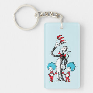 Dr. Seuss   Cat in het Pet, Thing One & Thing Two Sleutelhanger