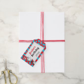 Dr. Seuss Cat in het Pet Verjaardagsfeestgunst Cadeaulabel (Met Touw)