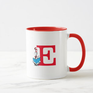 Dr. Seuss Cat in the Hat - Reading Monogram E Mok
