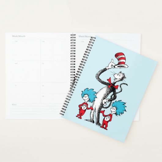 Dr Seuss | Chat dans le Casquette, Chose un & Chos (Devant avec enveloppe)