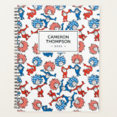 Dr Seuss | Chose Une Chose Deux Motifs du drapeau  (Devant)