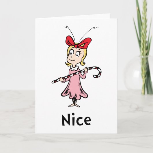 Dr. Seuss | Cindy-Lou, Nice Kaart (Voorkant)