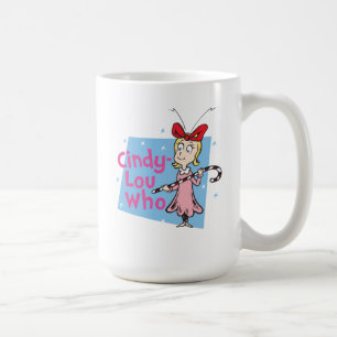 Dr. Seuss  Cindy-Lou Who - Candy Cane Koffiemok