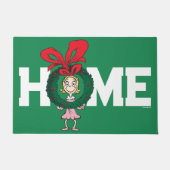 Dr. Seuss Cindy-Lou Who - Wreath Deurmat (Voorkant)