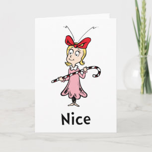 Dr. Seuss Cindy-Lou Wie is aardig Kaart
