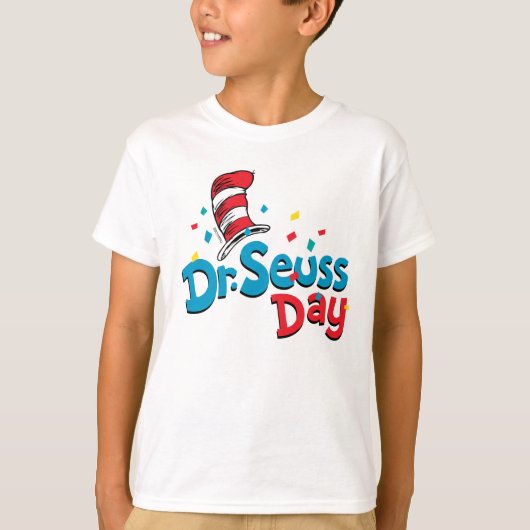 Dr. Seuss Dag| Confetti T-shirt (Voorkant)