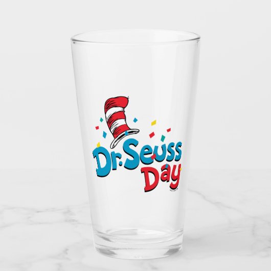 Dr. Seuss Day | CONFETTI Glas (Voorkant)