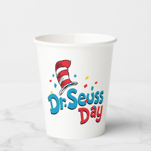 Dr. Seuss Day | CONFETTI Papieren Bekers (Links)