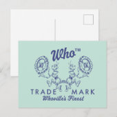 Dr. Seuss | De Finste Logo van Who-ville Briefkaart (Voorkant / Achterkant)