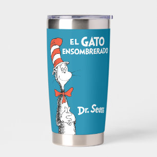 Dr. Seuss De Gekke Hoedenkat Spaans Geïsoleerde Drinkbeker