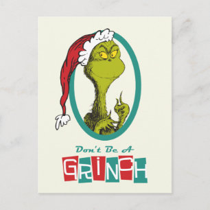 Dr. Seuss   De Grinch Feestdagenkaart