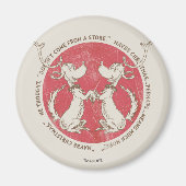 Dr. Seuss | De Grinch | Maximale kerstprijs Magneet (Voorkant)