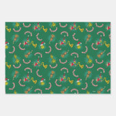 Dr. Seuss | De Grinch | Merry Grinchmas Pattern Inpakpapier Vel (Voorkant)