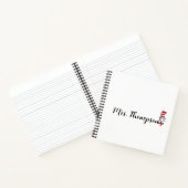 Dr. Seuss | De Kat in de Hoed Aangepaste Naam Notitieboek (Binnen)