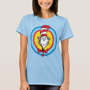 Dr. Seuss De Kat in de Hoed Hoofd Grafisch T-shirt