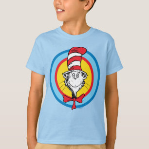 Dr. Seuss De Kat in de Hoed Hoofd Grafisch T-shirt