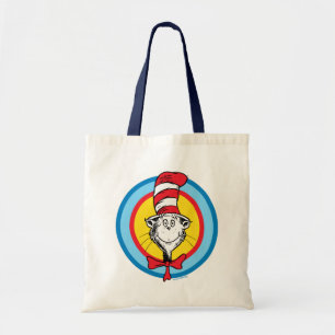 Dr. Seuss   De Kat in de Hoed Hoofd Grafisch Tote Bag