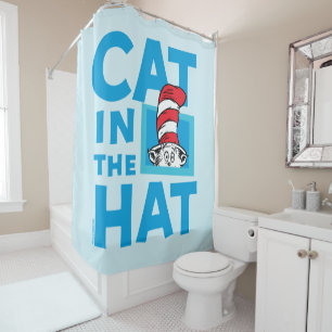 Dr. Seuss   De Kat in de Hoed Logo Douchegordijn