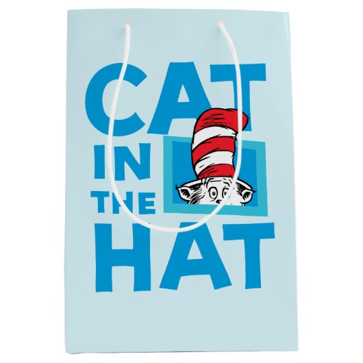 Dr. Seuss | De Kat in de Hoed Logo Medium Cadeauzakje (Voorkant)