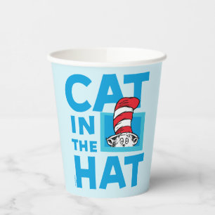 Dr. Seuss De Kat in de Hoed Logo Papieren Bekers